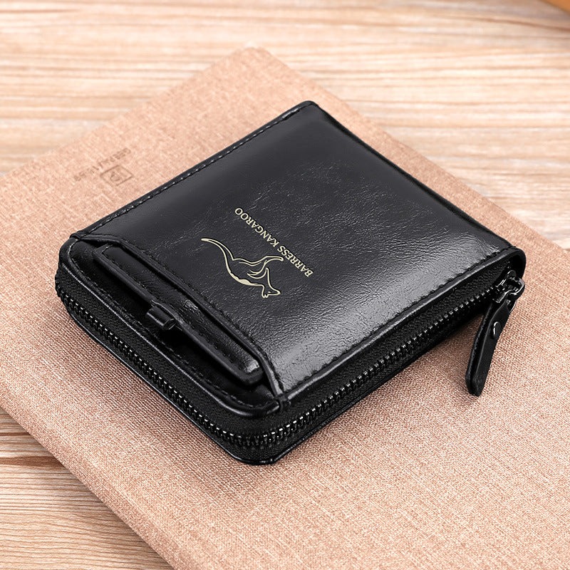 Multifunctional Men's Zipper Wallet