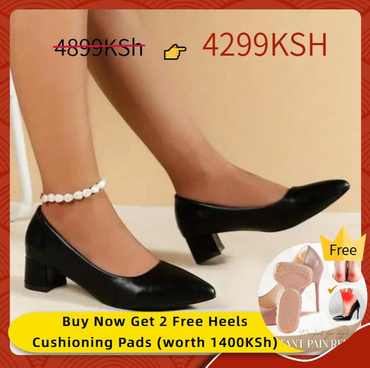 Women Block Heel Pumps