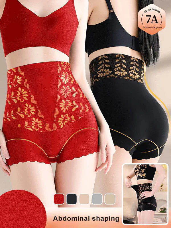 High-Waist Abdominal Shaping Panties 2 PCS/Pack
