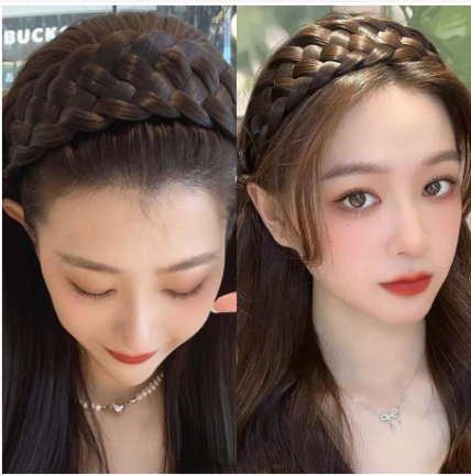 Fishbone Braids Hairbands (2 PCS/PACK- Buy One Get One Free)