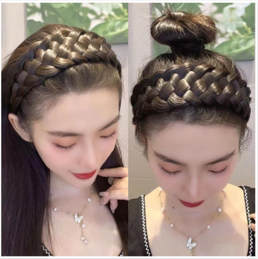 Fishbone Braids Hairbands (2 PCS/PACK- Buy One Get One Free)