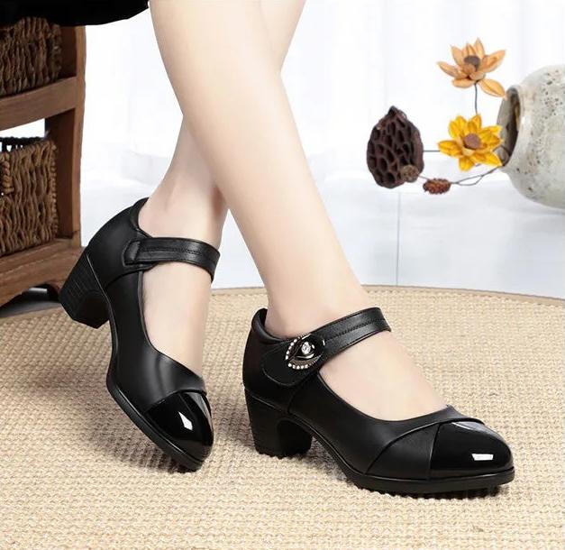 Soft Bottom Moccasins High Heels