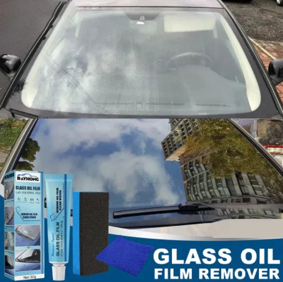 Car Glass Oil Film Cleaner-Buy one get one free