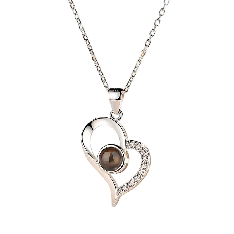 I Love You Necklace in 100 Languages