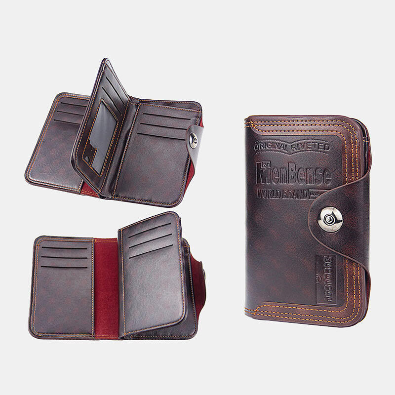 Retro Tri-Fold Men's Wallet