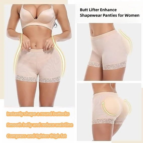 Padded Butt Lifter Shorts