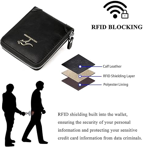 Multifunctional Men's Zipper Wallet