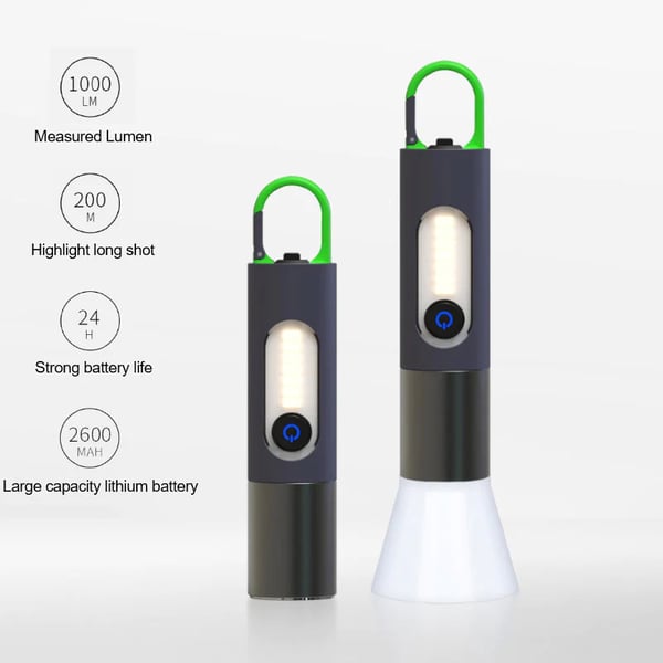 Zoomable Outdoors Flashlight