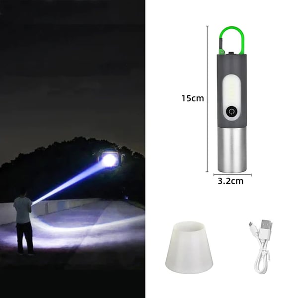 Zoomable Outdoors Flashlight