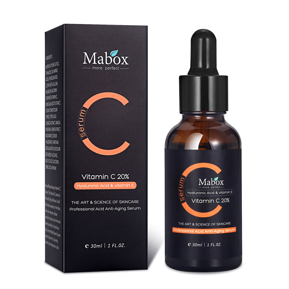 Mabox Vitamin C Serum; Mabox 2.5% Retinol Moisturizer Face Cream