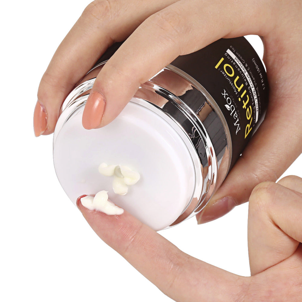 Mabox Vitamin C Serum; Mabox 2.5% Retinol Moisturizer Face Cream