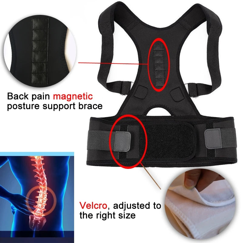 Magnetic Posture Corrective Back Brace