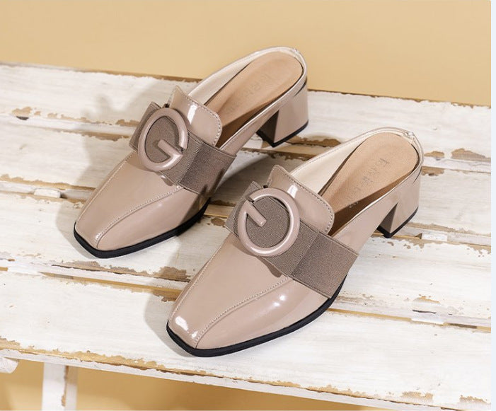 Women's High Heel Slippers
