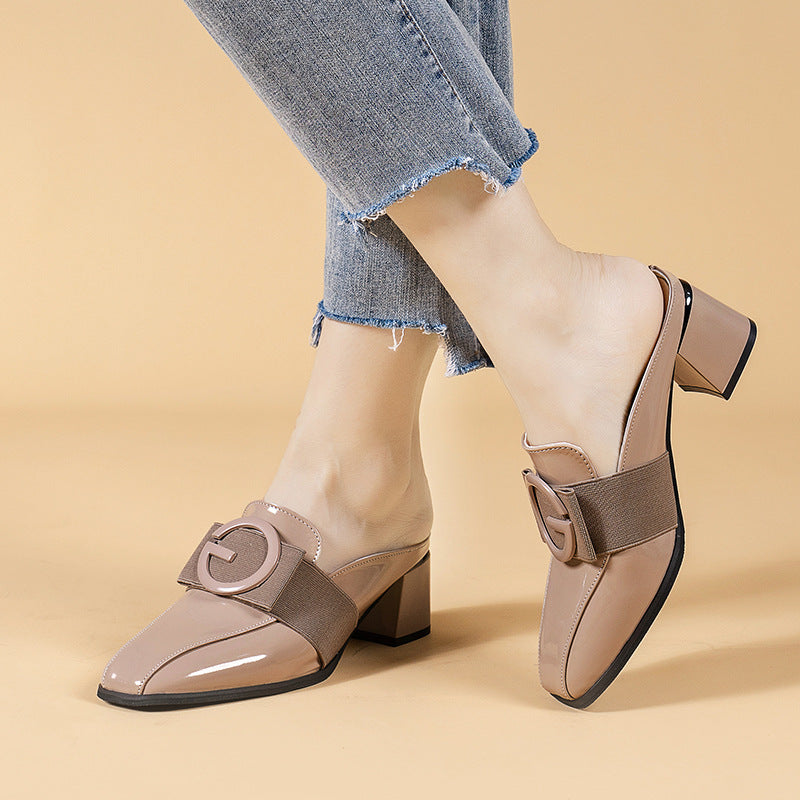 Women's High Heel Slippers