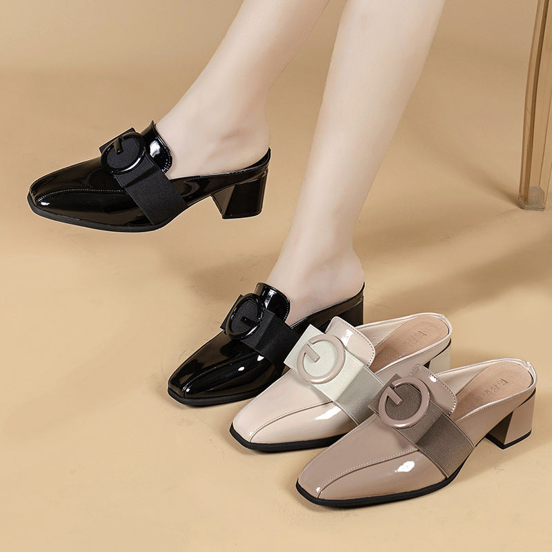 Women's High Heel Slippers