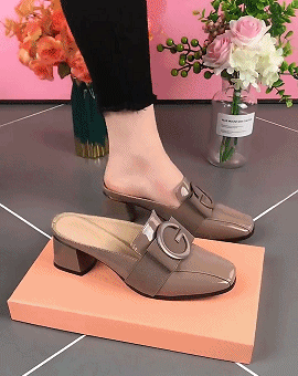 Women's High Heel Slippers