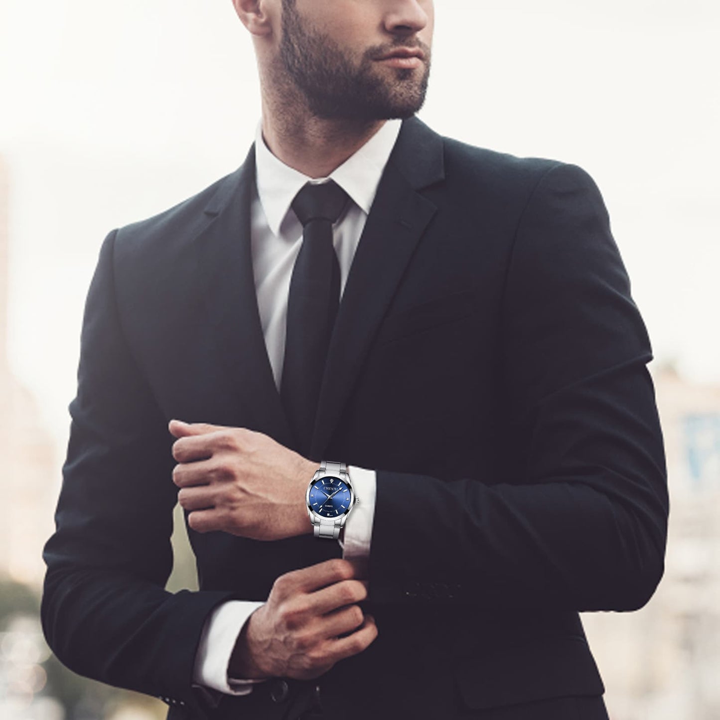 CHENXI Men's Classic Luminous Quartz Watch