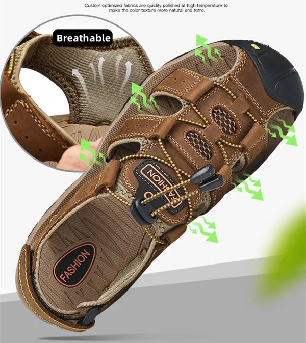 Men's Anti-collision Toe Outdoor Slip