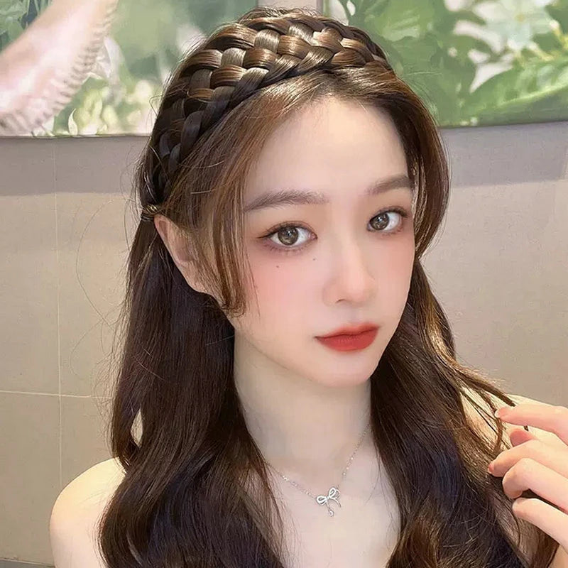 Fishbone Braids Hairbands (2 PCS/PACK- Buy One Get One Free)