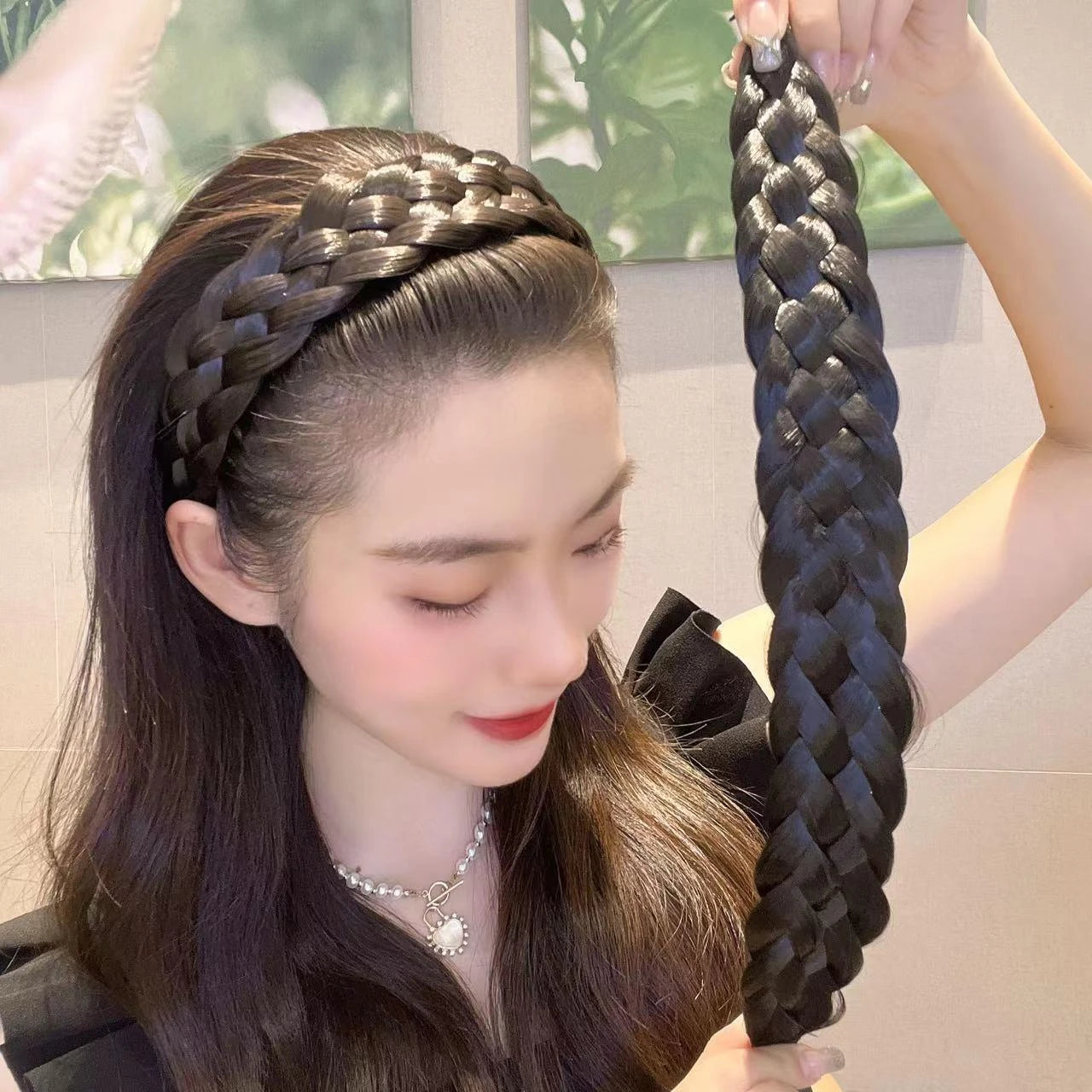 Fishbone Braids Hairbands (2 PCS/PACK- Buy One Get One Free)