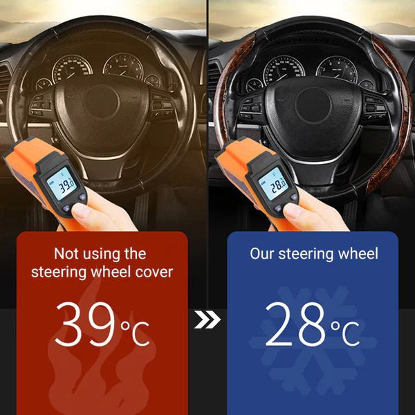 Universal Anti-Slip Steering Wheel Covers