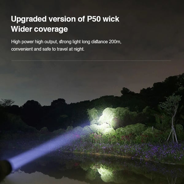 Zoomable Outdoors Flashlight