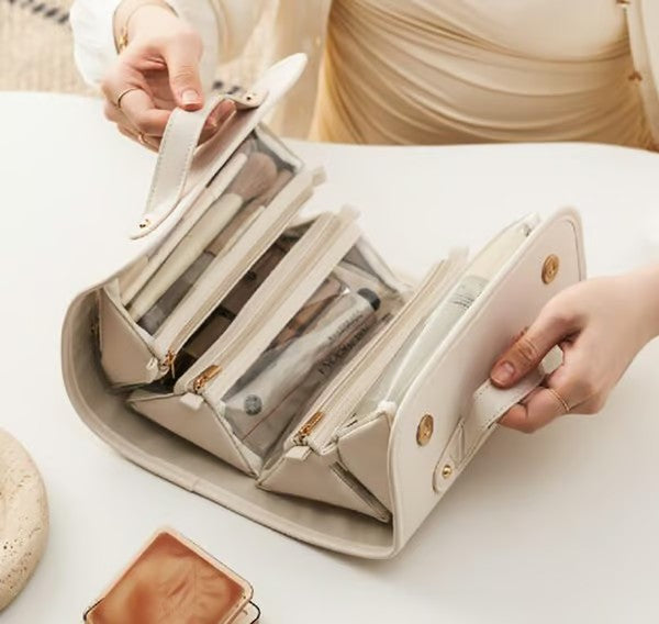 Portable 4 in 1 Cosmetic Bag