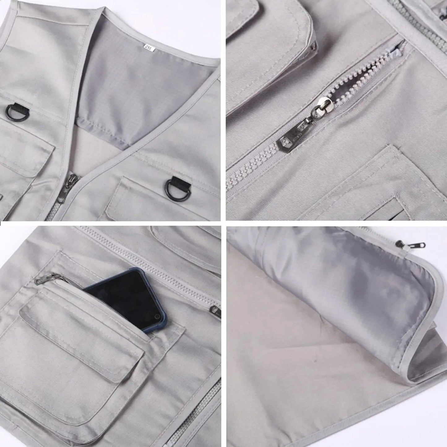 Outdoor Multi-Pocket Waistcoat Vest