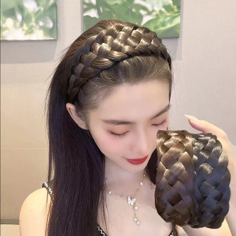 Fishbone Braids Hairbands (2 PCS/PACK- Buy One Get One Free)