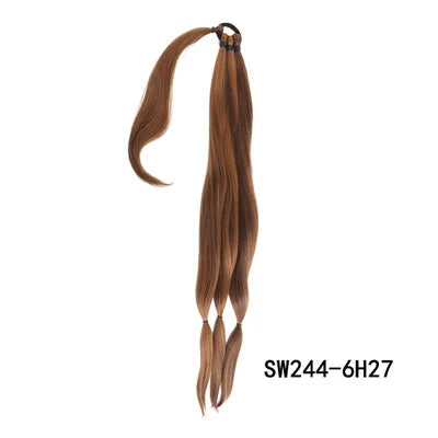 Long Braided Ponytail Hair