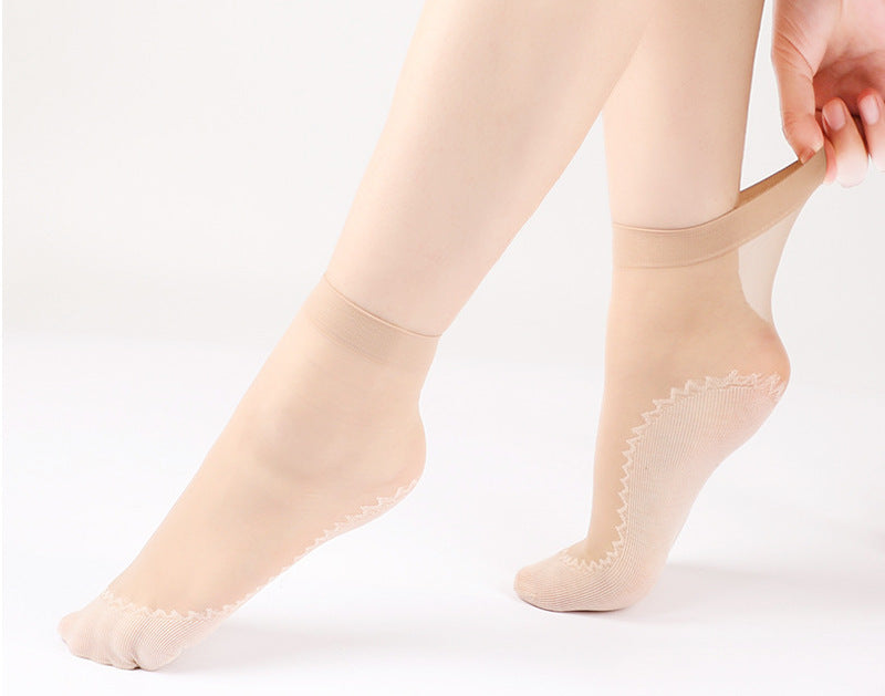 Velvet High-Elastic Wicking Non-Slip Cotton Socks 【Christmas Sale!🎄】