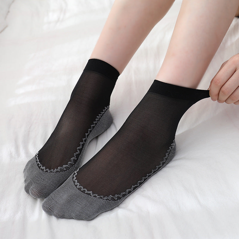 Velvet High-Elastic Wicking Non-Slip Cotton Socks 【Christmas Sale!🎄】