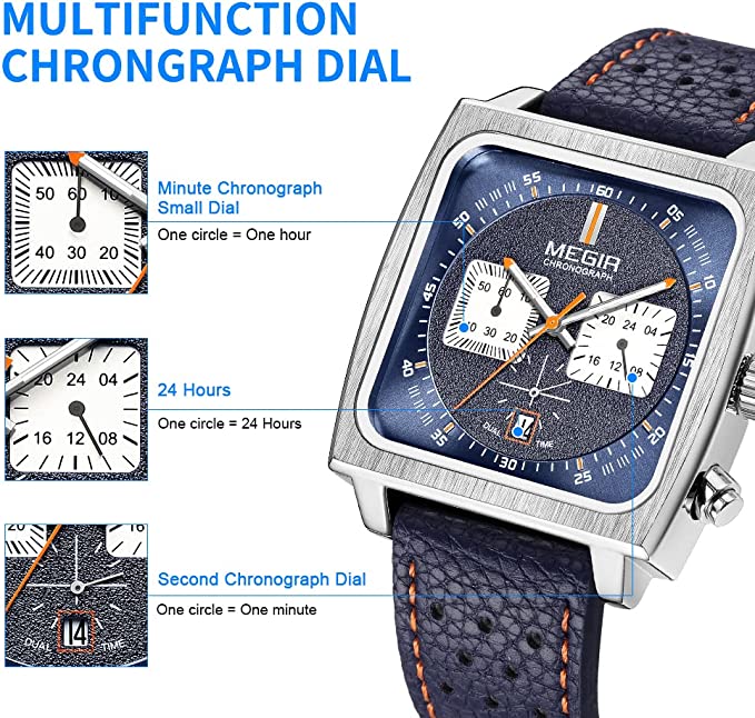 MEGIR Men's Quartz Watches
