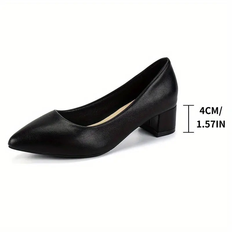 Women Block Heel Pumps