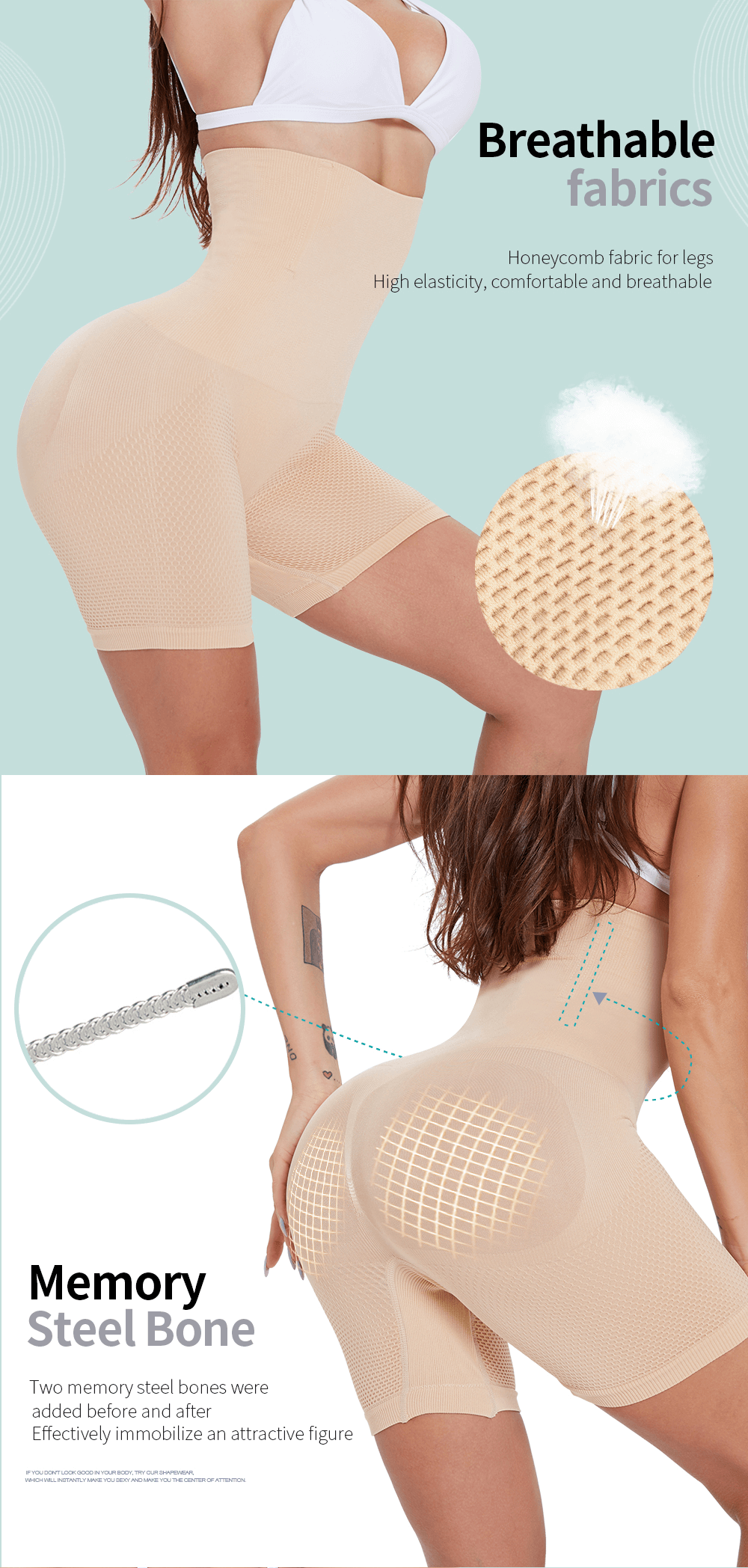 【Flash sale!】Super Fit™ High Waisted ShapeWear Shorts