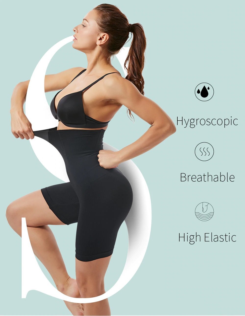 【Flash sale!】Super Fit™ High Waisted ShapeWear Shorts