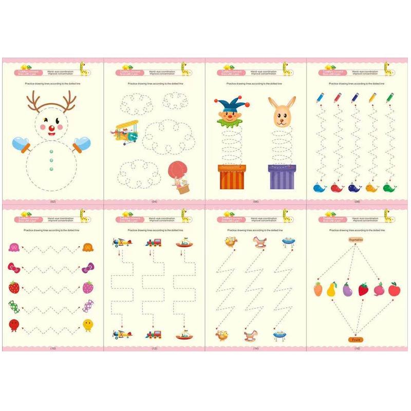 Magical Sank Pen Control Training Book