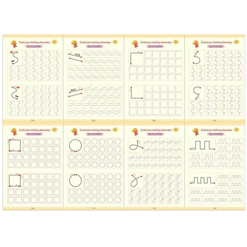 Magical Sank Pen Control Training Book