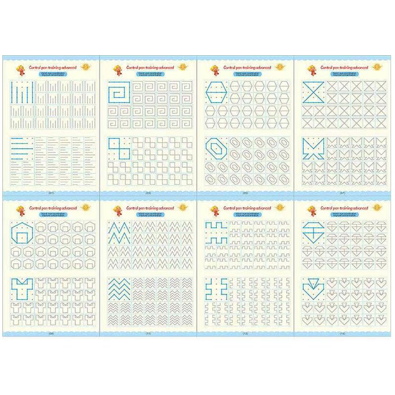 Magical Sank Pen Control Training Book