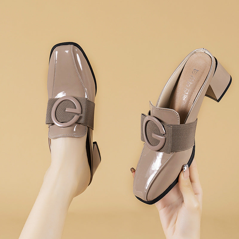 Women's High Heel Slippers