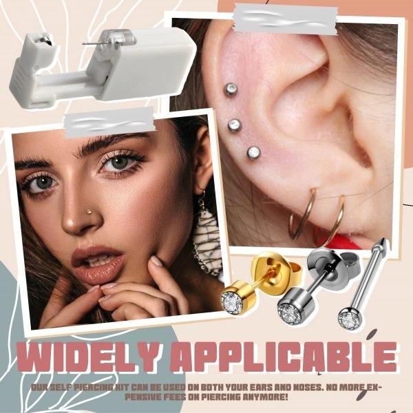 Easy Self Ear Piercing Kit