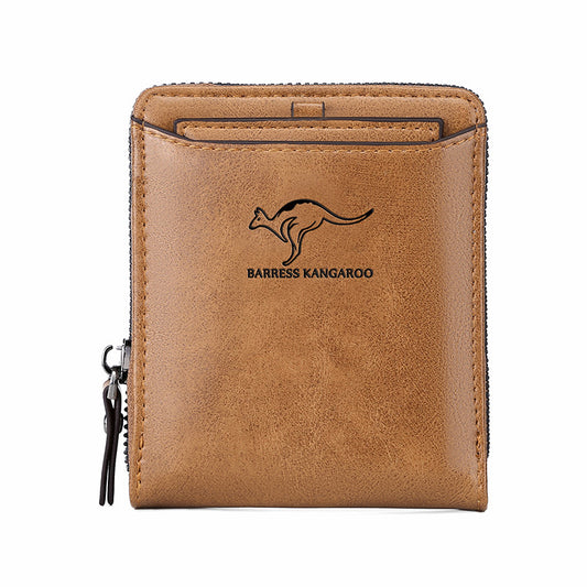 Multifunctional Men's Zipper Wallet