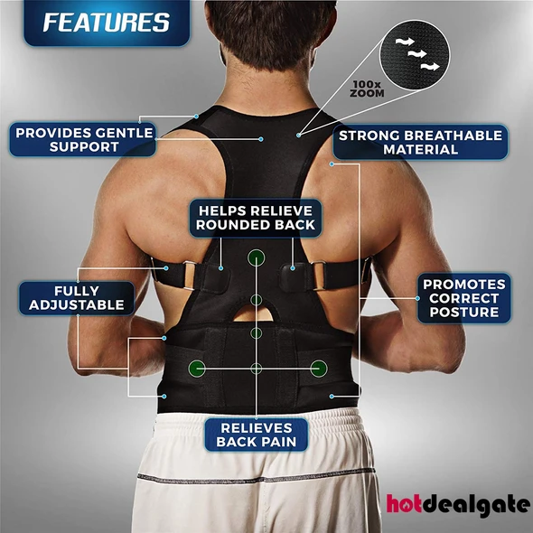 Magnetic Posture Corrective Back Brace