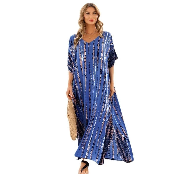 Loose Casual Caftan Dress [One size fits all]