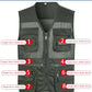 Outdoor Multi-Pocket Waistcoat Vest