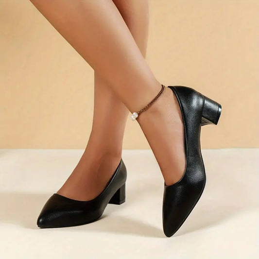 Women Block Heel Pumps