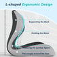 Ergonomic Memory Foam Cushion with Lumbar Support