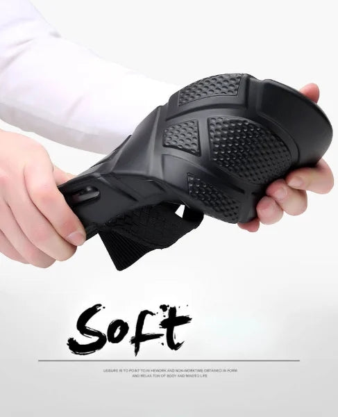 Soft Sole Woven Sandals [Black color]