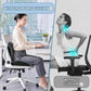 Ergonomic Memory Foam Cushion with Lumbar Support