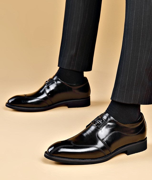 Men's Business Pointed Toe Suit Shoes